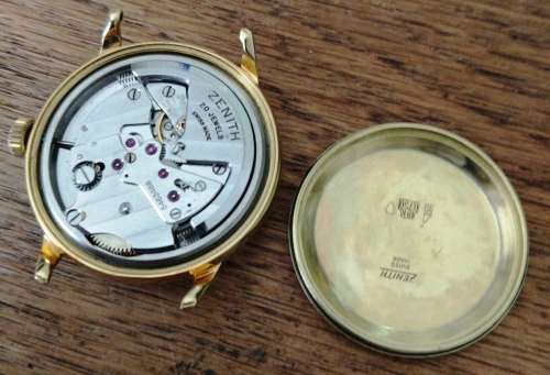 Zenith 18KT Bumper automatic