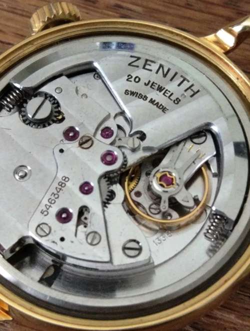 Zenith 18KT Bumper automatic