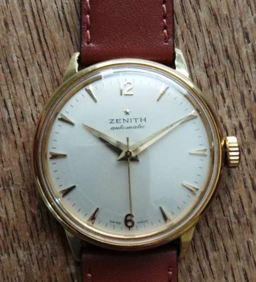Zenith 18KT Bumper automatic