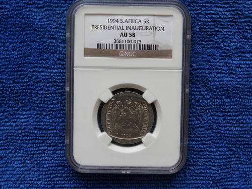 1994 PRESIDENTIAL INAUGURATION R5 NGC AU 58