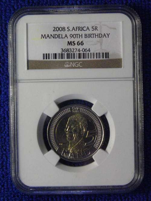 2008 90TH BIRTHDAY R5 NGC MS65