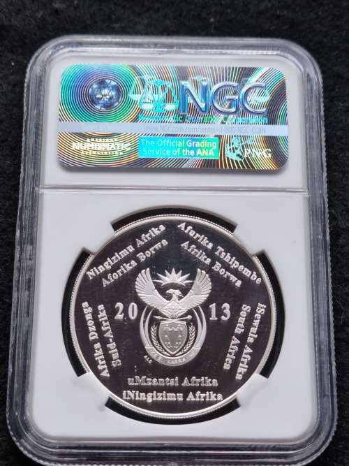 2013 UNION BUILDINGS -100TH ANNIVERSARY- SILVER R2. NGC GRADED PROOF 70 ULTRA CAMEO   *FINEST KNOWN*
