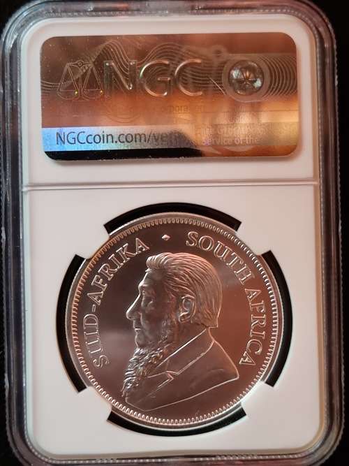2018 SILVER KRUGERRAND -GREAT WALL 0F CHINA PRIVY- NGC MS70- FINEST KNOWN!! TOP POP!!