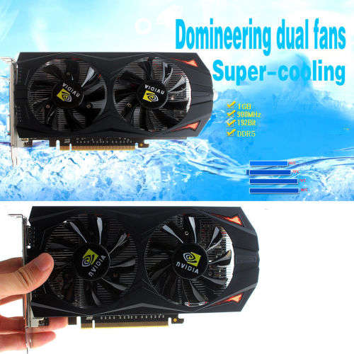 nVIDIA GeForce GTX750Ti 1GB DDR5 PCI-Expressx16 Video Graphics Card