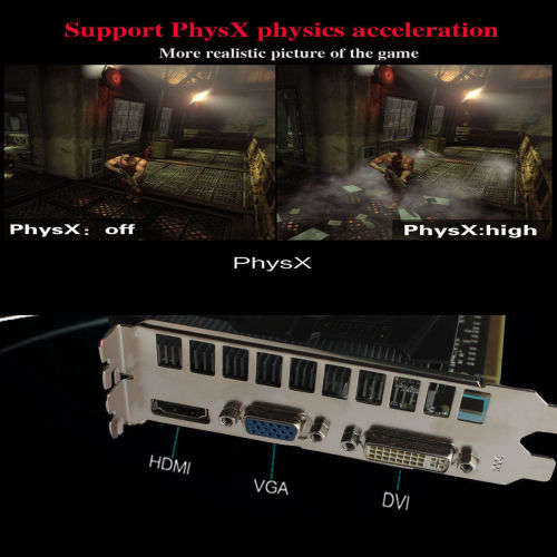 nVIDIA GeForce GTX750Ti 1GB DDR5 PCI-Expressx16 Video Graphics Card