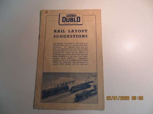 Dublo "Rail Layout Suggestions" Booklet