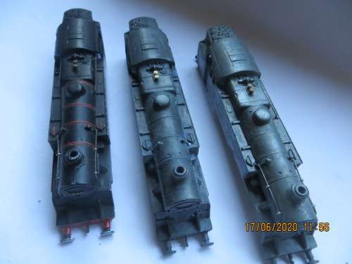 Hornby Dublo 2-6-4 Tank Bodies x 3