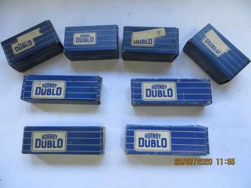 Hornby Dublo 4 x Low-sided Wagons & Containers all Boxed