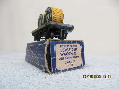 Hornby Dublo 3 rail  BR Low Sided Wagons x 4