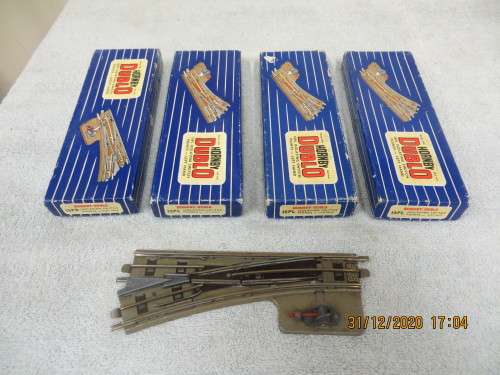 Hornby Dublo Manual Isolating Points - Boxed x 4