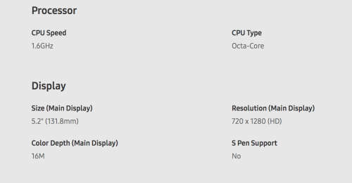 SAMSUNG GALAXY J5 PRO GOLD