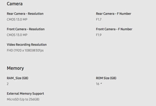 SAMSUNG GALAXY J5 PRO GOLD