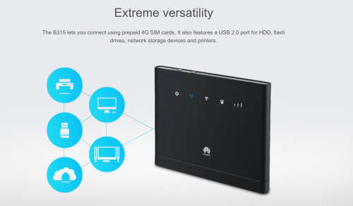 HUAWEI B315 LTE MODEM