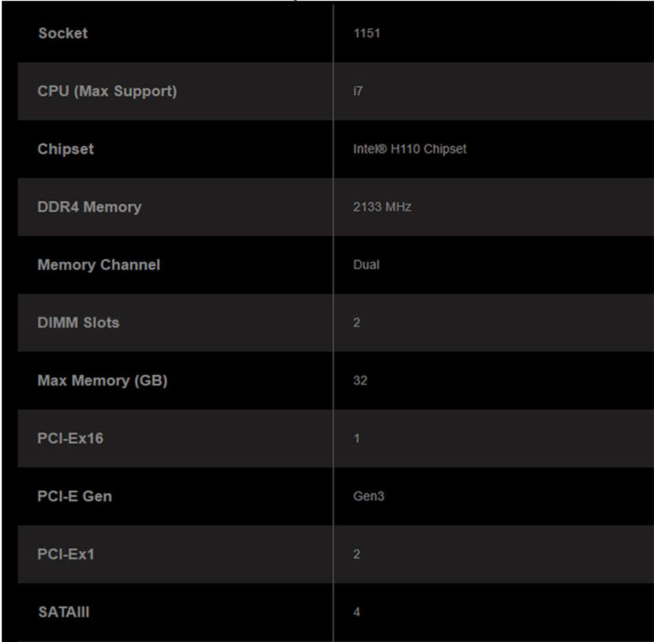 Home Components Motherboards Intel Motherboards Item#: MSI H110M PRO-VD PLUS MSI H110M PRO VD PLUS U