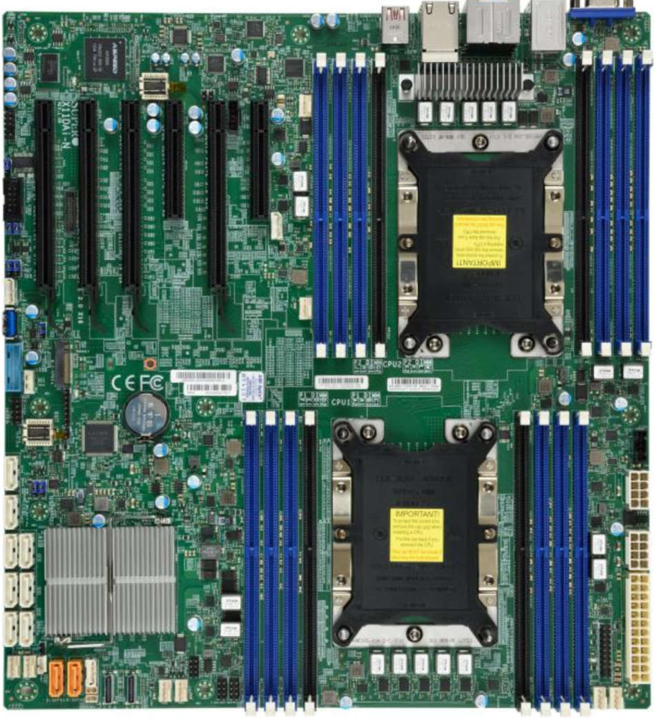 SERVER SUPERMICRO SuperWorkstation 7049A-T SERVER 2 X INTEL XEON CPU E5 - 2360 V4 @ 2.2GHz
