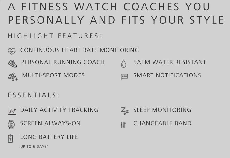 HUAWEI FIT BLACK 1 WEEK OLD