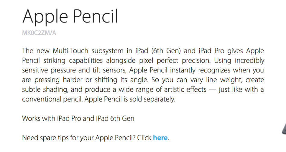 APPLE PENCIL