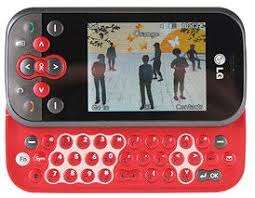 LG KS360 RETRO QWERTY  SLIDE PHONE