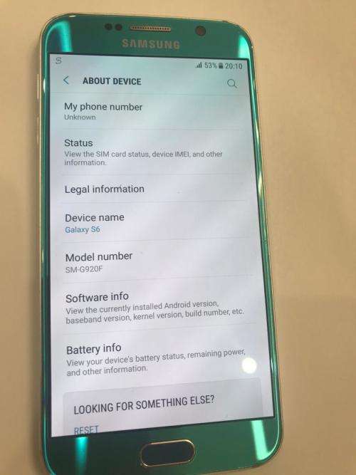 Samsung S6 32 GB + Free genuine Samsung cover