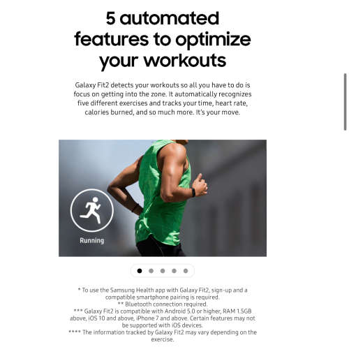 Brand New Sealed !! Samsung fit 2