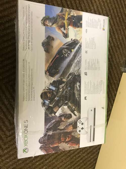 BRAND NEW SEALED !!!  XBOX One S 1TB + GTA 5 + FIFA 18