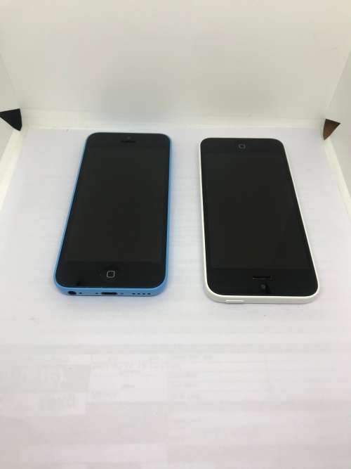 Apple iPhone 5C Blue and White Units Available
