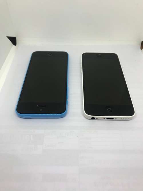Apple iPhone 5C Blue and White Units Available