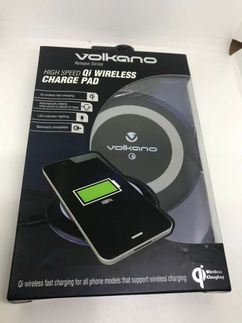 New Sealed !!! Volkano High Speed QI Wireless Charge Pad