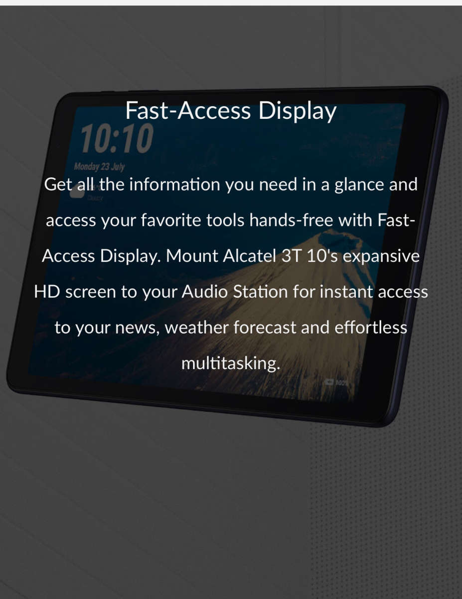 Brand New ! Alcatel 3T 10 inch Tablet 4G LTE