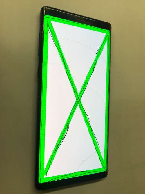 Samsung Note 9 - Cracked Screen and Cracked Back Glass