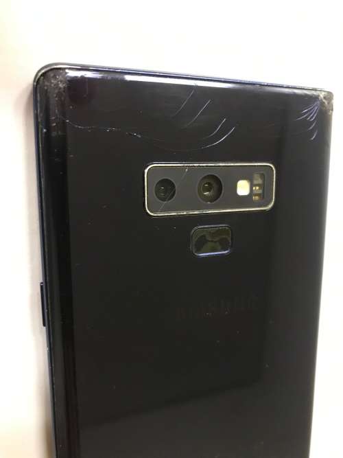 Samsung Note 9 - Cracked Screen and Cracked Back Glass
