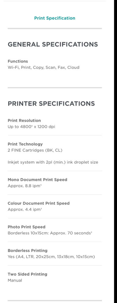 Canon Pixma MX494 - Printer , Scanner , Copier