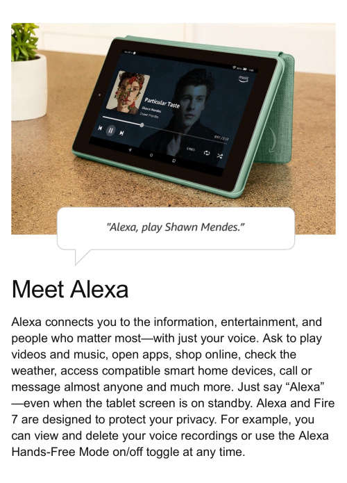 KINDLE FIRE 7 TABLET