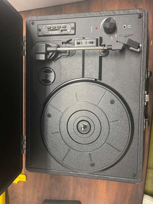 Volkano Retro Series Portable Vinyl Player and Bluetooth Speaker