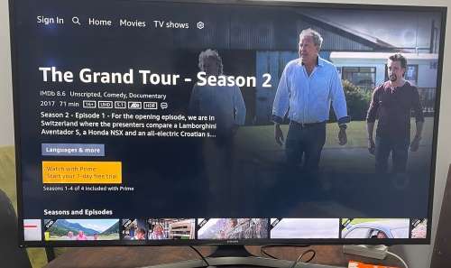 Samsung 50" Series 7 UHD Smart TV - Please read