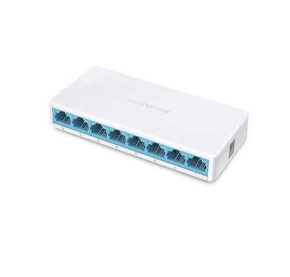 Mercusys 8-port Fast Ethernet Unmanaged Desktop Switch MS108 - Brand New