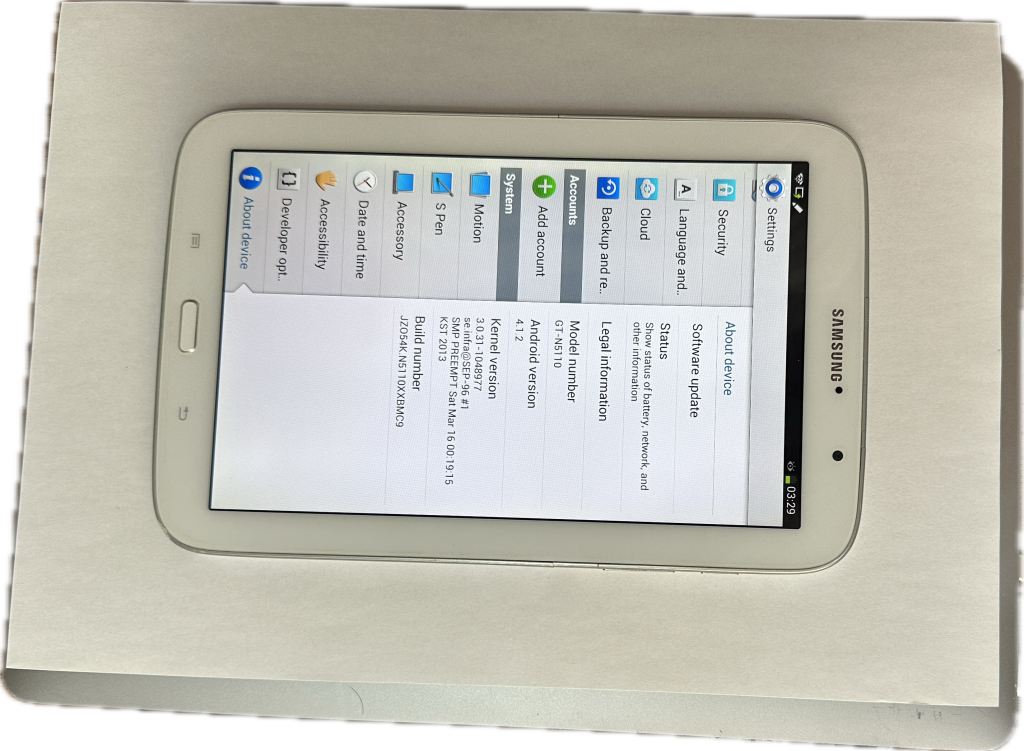 Clearance:  Samsung  Note 8.0 GT-N5110