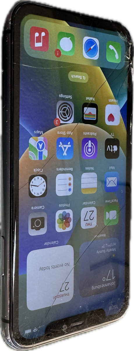 Clearance:  IPHONE 11 64GB - Cracked Screen