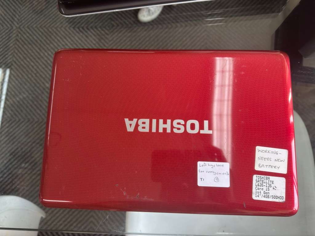 Clearance:  ACER : Toshiba Satelite l635 -i5 - 4GB - 500 GB - Please read