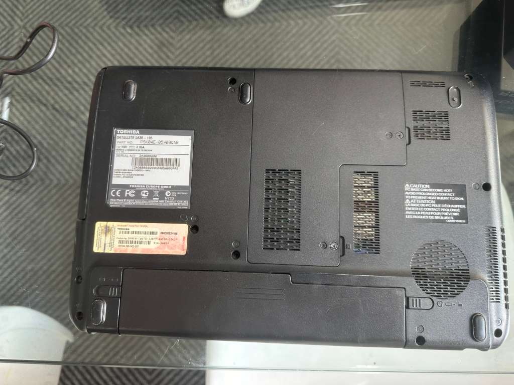 Clearance:  ACER : Toshiba Satelite l635 -i5 - 4GB - 500 GB - Please read