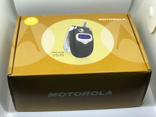 Retro flip Phone - Motorola V535 + RETRO BLUETOOTH HEADSET