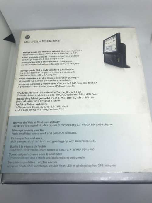 Retro Slide phone - Motorola Milestone