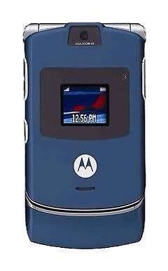 Retro flip phone - Motorola V3 Razr