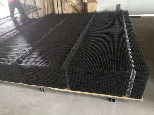 Clearvu Fence Panel with 80*80 mm pole and securing accessories