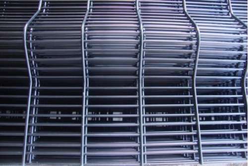 Clearvu Fence Panel with 80*80 mm pole and securing accessories