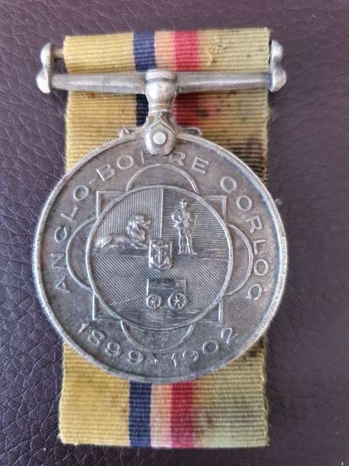 ABO (Anglo Boere Oorlog 1899 - 1902) Medal - Burger PW du Toit - Boshof Commando