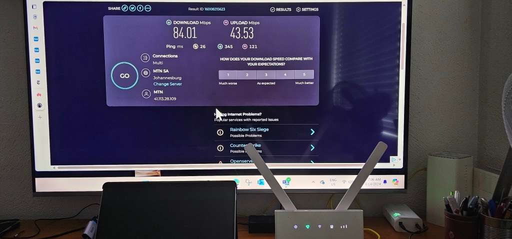 Huawei 4G wifi router