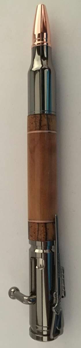Bolt Action Hand Turned Ball Point Pen