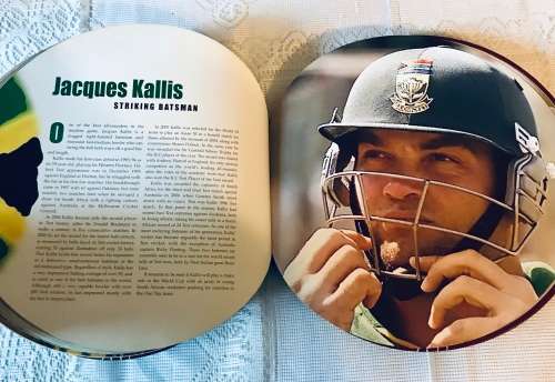 World Cup Cricket Book Shaped Like A Cricket Ball