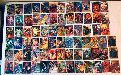 Marvel Masterpiece Tarding Cards from the 90`s